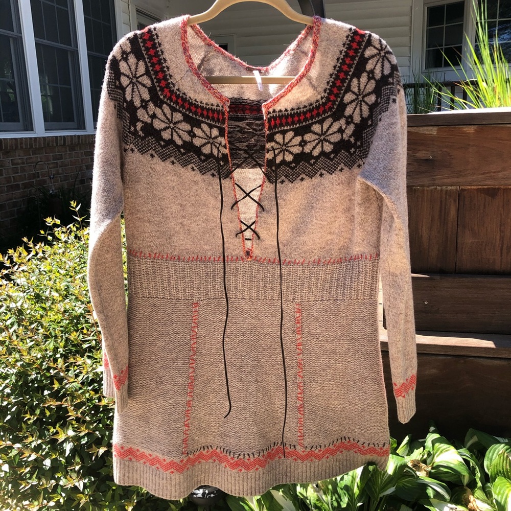 Free People sweater tunic